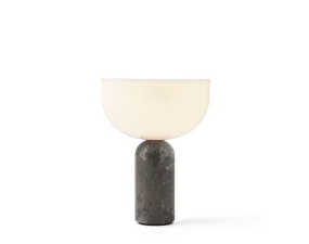 Prenosná lampa Kizu, Gris du Marais marble