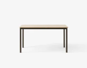 Stôl Drip HW58, bronzed / oak