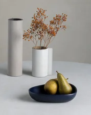 Hlboký tanier Curve, navy blue