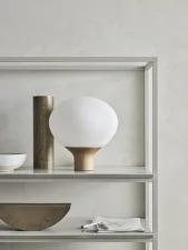 Stolná lampa Acorn Ø32, matt opal glass