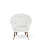 Kreslo Oda, walnut/Hallingdal 65 0110