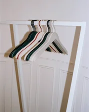 Ramienka Coat Hanger set 4 ks, warm grey