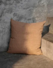 Vankúš Brown Cotton Stripe