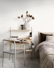 Policová zostava String Workspace H, oak/white