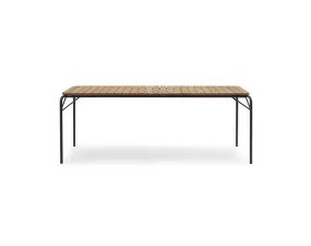 Stôl Vig Robinia 90 x 200 cm, black