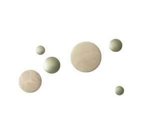 Vešiak The Dots Metal M, light green