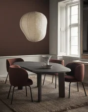 Stôl Tarn 220, dark stained beech