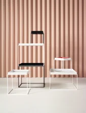 Stolík Tray Table 30x30, black