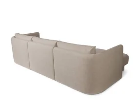 Modulárna pohovka Dase Armrest End Left Modul, Soft Bouclé natural