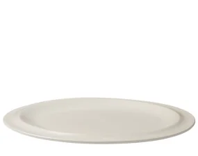 Tanier Edge Plate Ø27 cm 2ks, ecru stoneware
