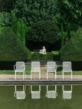 Stolička Palissade Armchair, cream white