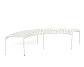 Lavička Palissade Park Bench set of 2, cream white