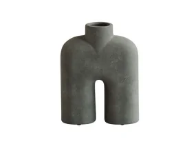 Váza Cobra Tall Mini, dark grey