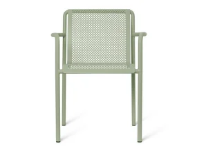 Stolička Dapple s podrúčkami, tea green