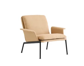 Kreslo Muno LN19 w. Arms, Clay 7/black