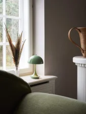 Prenosná lampa Panthella 160 V3, opaque moss green