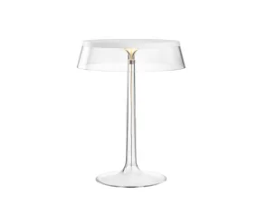 Stolná lampa Bon Jour, white/transparent