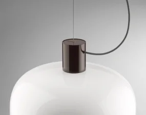Závesné svietidlo Bellhop Glass S2, cioko
