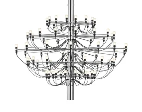 Luster 2097/75 Frosted Bulbs, chrome