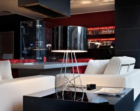 Stolná lampa Ray T, black