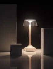 Prenosná lampa Bon Jour Unplugged, almost white