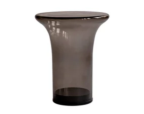 Odkladací stolík Trumpet Tall, smoked forest
