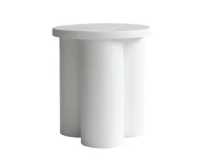Odkladací stolík Big Foot Tall, bone white