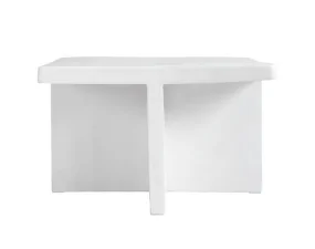 Konferečný stolík Brutus, bone white