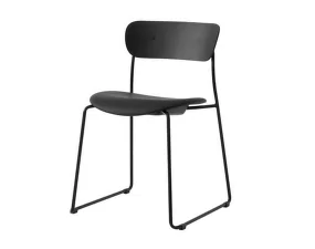 Stolička Pavilion AV52, black oak/Noble black