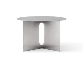 Konferenčný stolík Androgyne Ø63, brushed steel