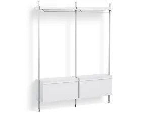 Policový systém Pier kombinácia 1002, white