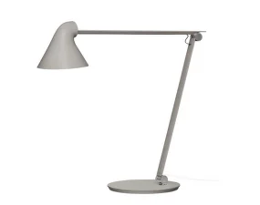 Stolná lampa NJP, light aluminium grey