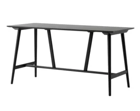 Barový stôl In Between SK26, black lacquered oak