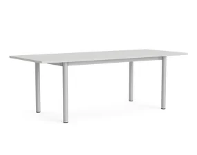 Stôl Annex Overhang 220x90, anodized/cloud grey