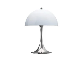 Prenosná lampa Panthella 250, chrome opal blue grey