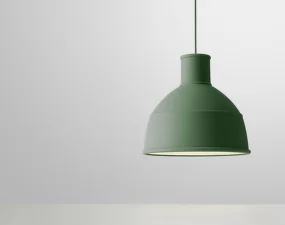 Závesná lampa Unfold, green