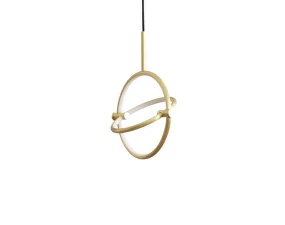 Závesné svietidlo Maru Mini, brass