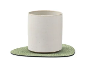 Podložka pod pohárik Curve Hippo, olive green