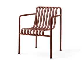 Stolička Palissade Dining Armchair, iron red