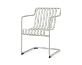 Stolička Palissade Cantilever Dining Armchair, sky grey