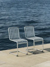 Stolička Palissade Cantilever, galvanised