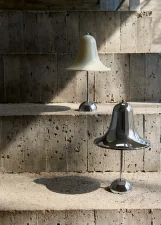 Prenosná lampa Pantop Ø18, cream white