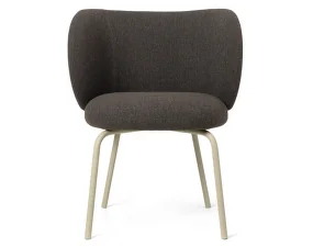 Jedálenská stolička Rico, Hallingdal dark grey brown / cashmere