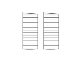 Nástenný panel String Wall 75 x 30, 2 ks, dark brown