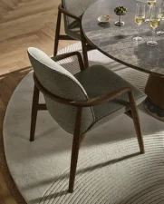Koberec Zen Round Ø300 cm, dark beige