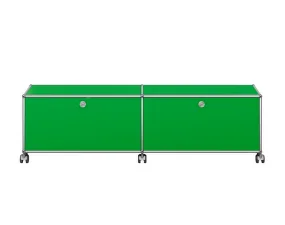 Komoda na kolieskach USM Haller M61, green