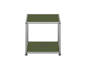Odkladací stolík USM Haller M21, olive green
