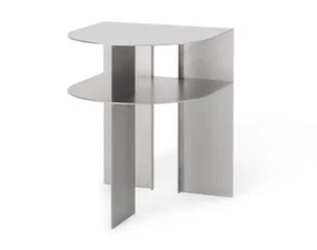 Odkladací stolík Rand, stainless steel