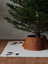 Podložka pod vianočný stromček Oak Square, natural