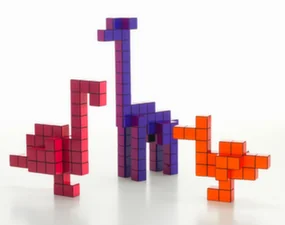 Žirafa Panton Cubes, duo-tone